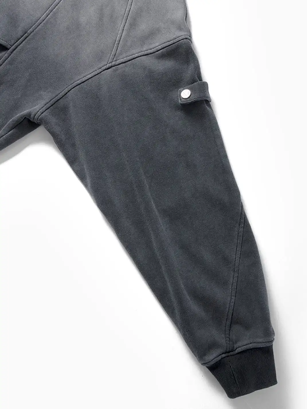 RELABEL | Gradient Washed Panel Hooded Jacket