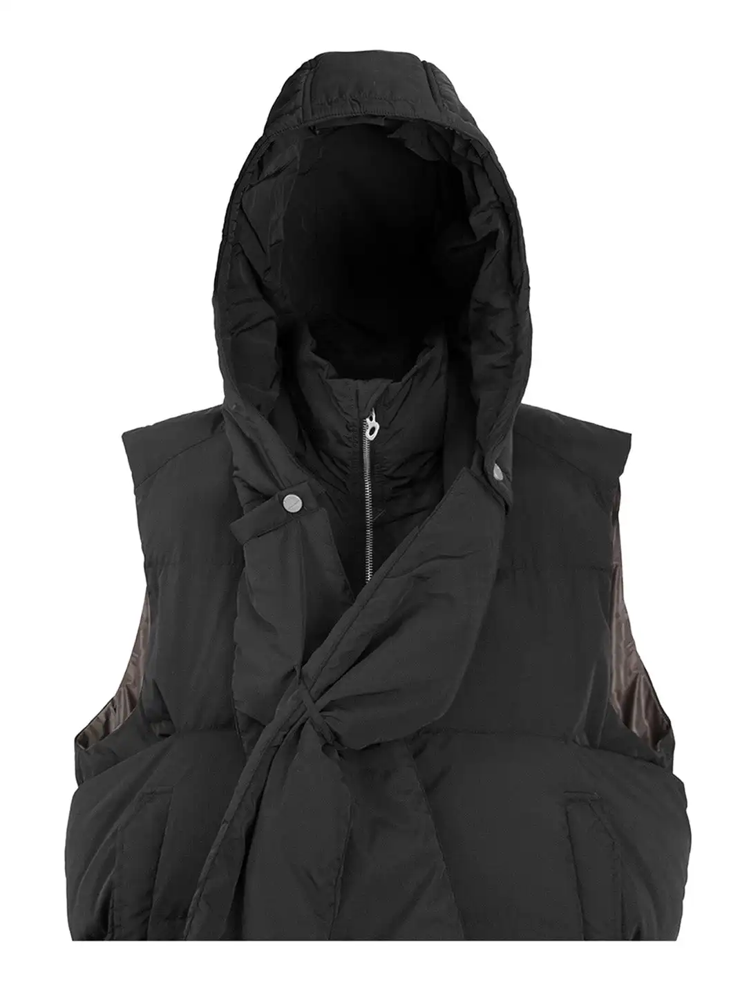 RELABEL | Reversible Detachable Hooded Insulated Vest
