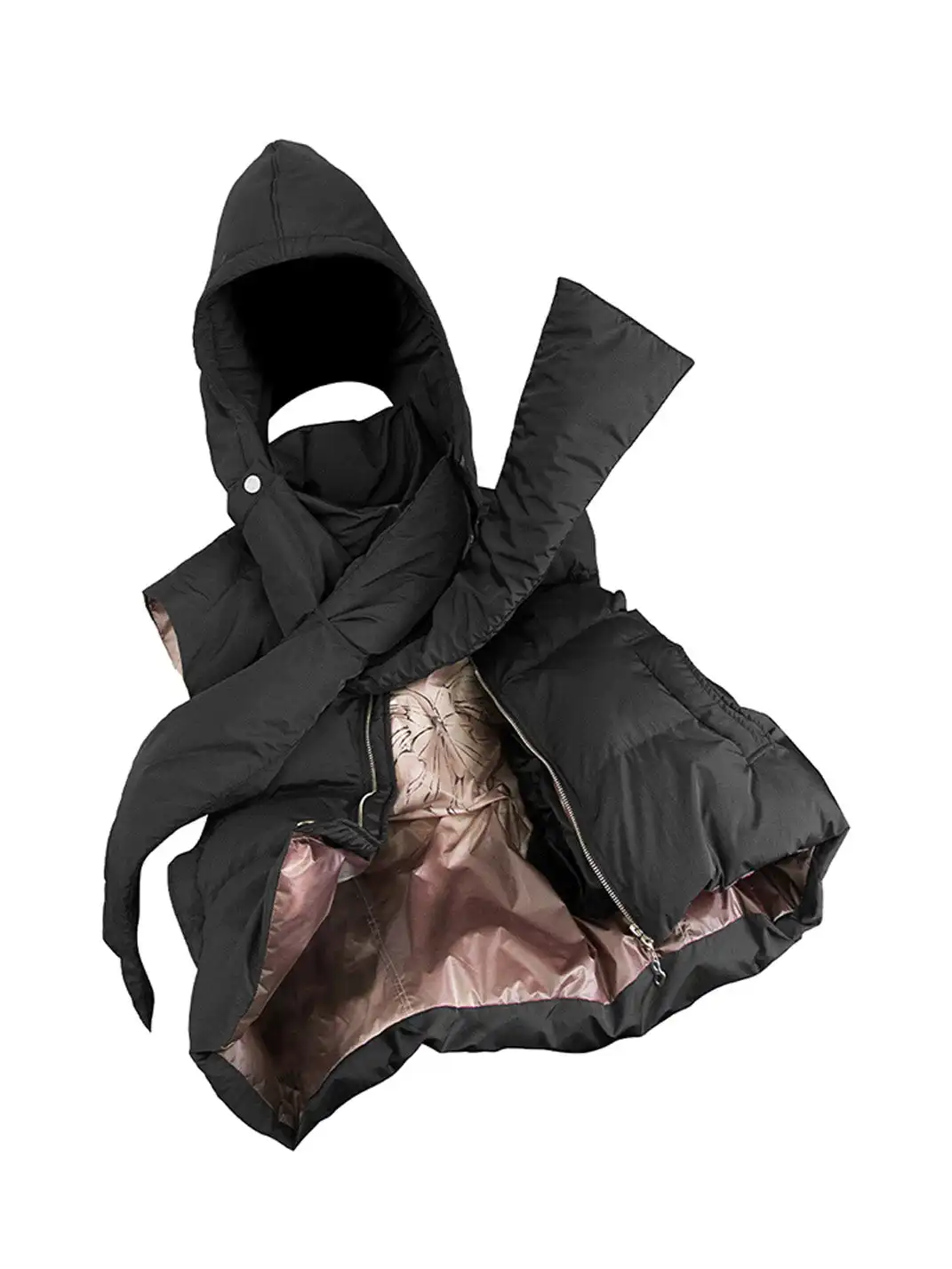 RELABEL | Reversible Detachable Hooded Insulated Vest