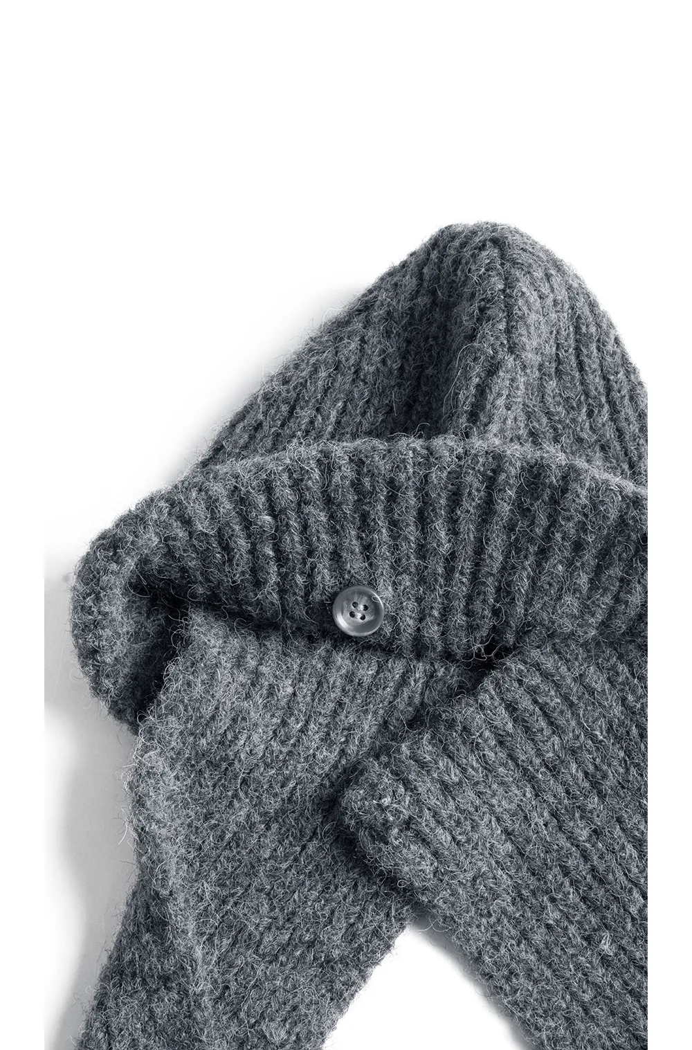 RELABEL | Detachable Scarf Beanie Set
