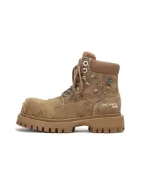 ADC | Denim Platform Combat Boots