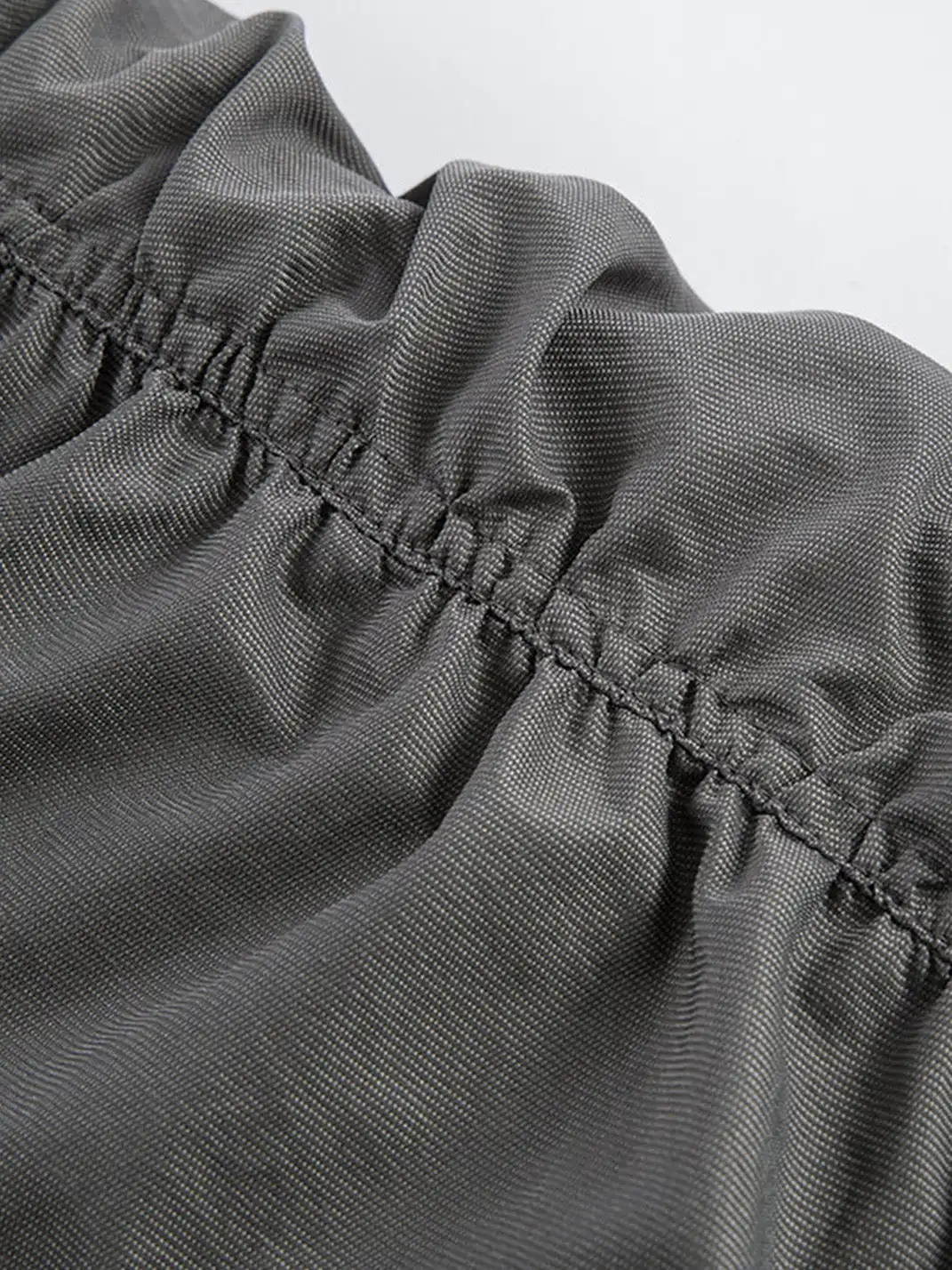 F2CE | Ruched Nylon Hooded Bomber