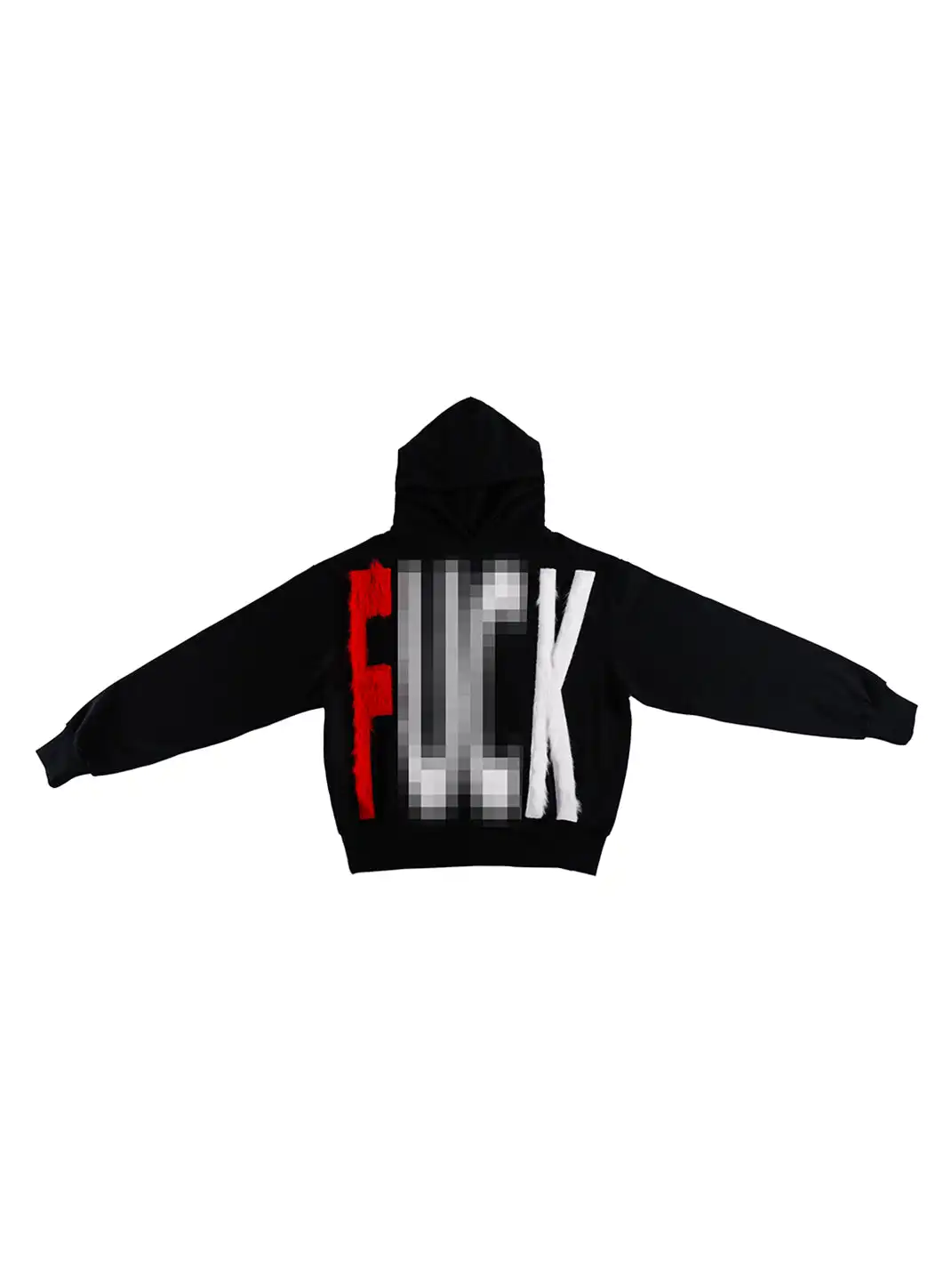 99CLUB | Slogan Graphic Heavyweight Hoodie Sweatshirt