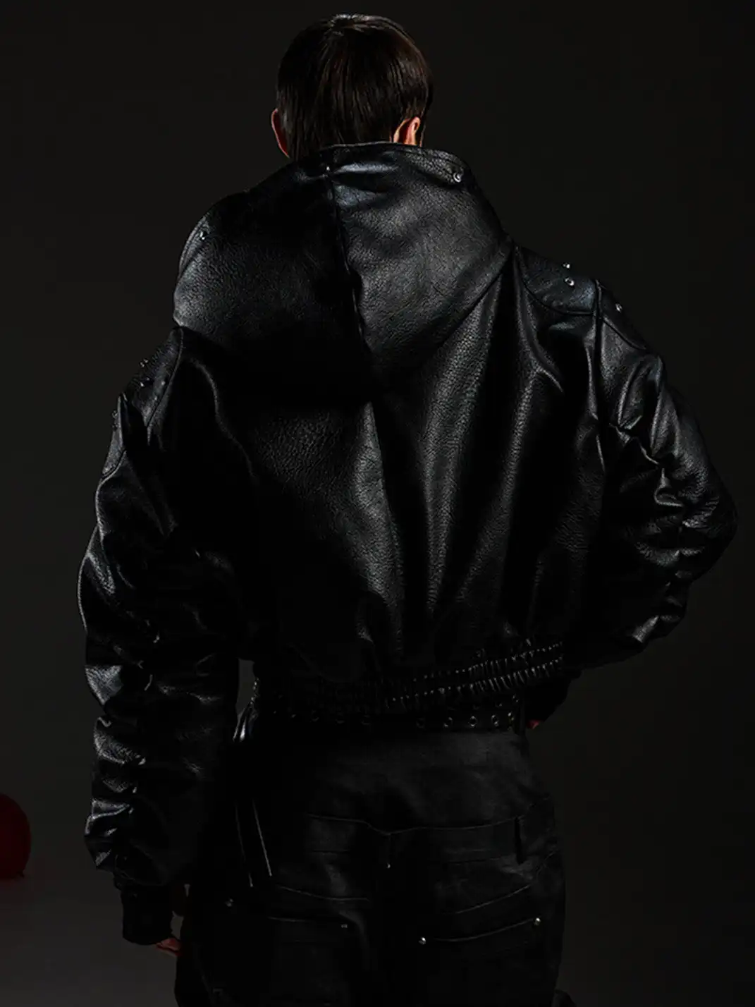 DARKRTPTS | Armor Detachable Fur Collar Hooded Cotton Coat
