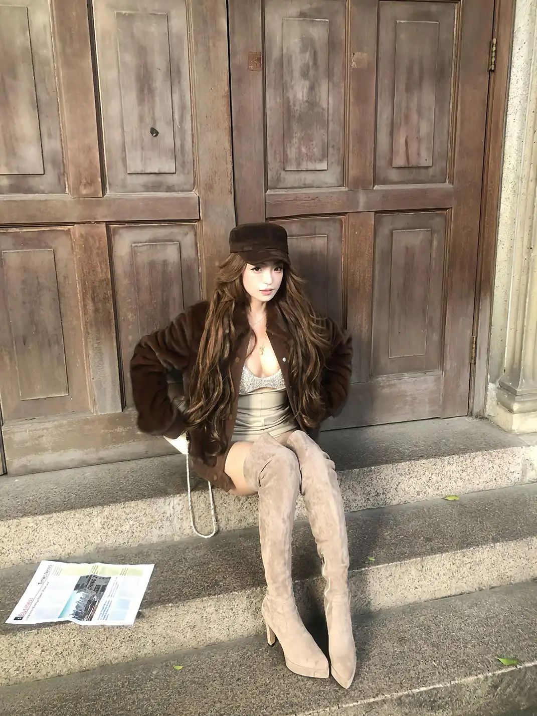 UnicornBlood | Suede Over-the-Knee Boots