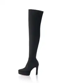 UnicornBlood | Suede Over-the-Knee Boots