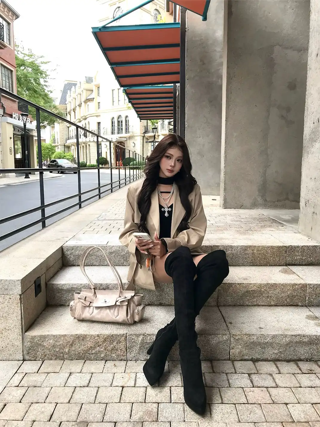 UnicornBlood | Suede Over-the-Knee Boots