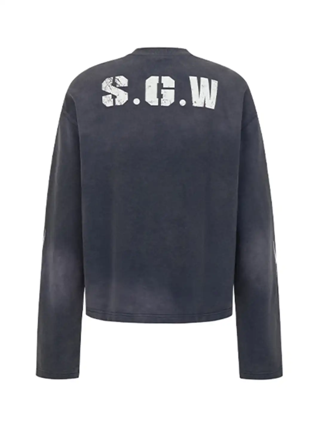 SGW | No.5 Distressed Long-Sleeve Tee