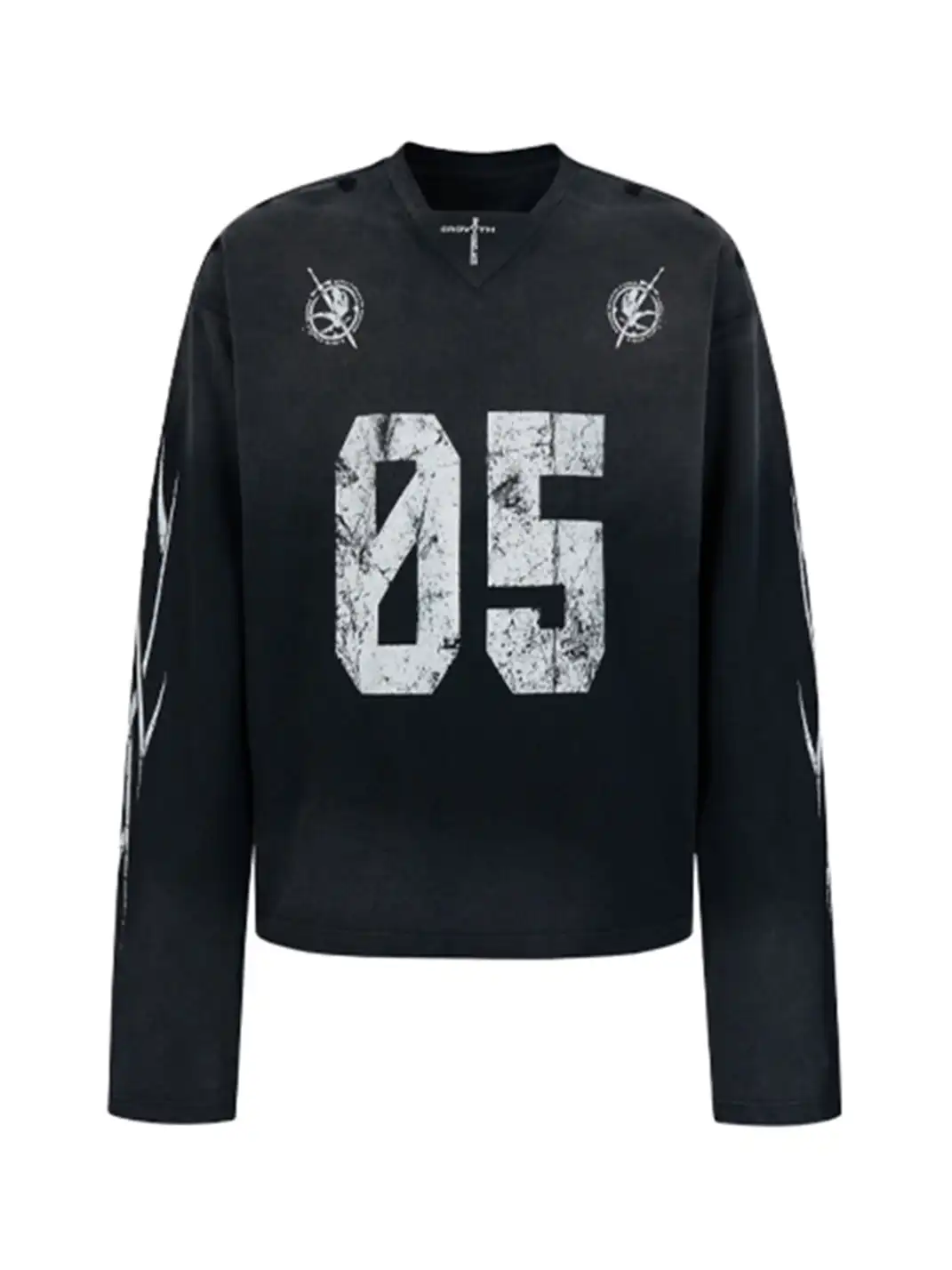 SGW | No.5 Distressed Long-Sleeve Tee