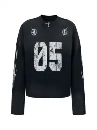 SGW | No.5 Distressed Long-Sleeve Tee