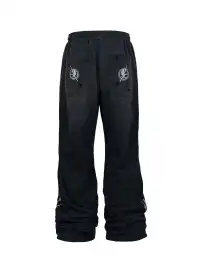 SGW | Distressed Pleated Drawstring Baggy Pants