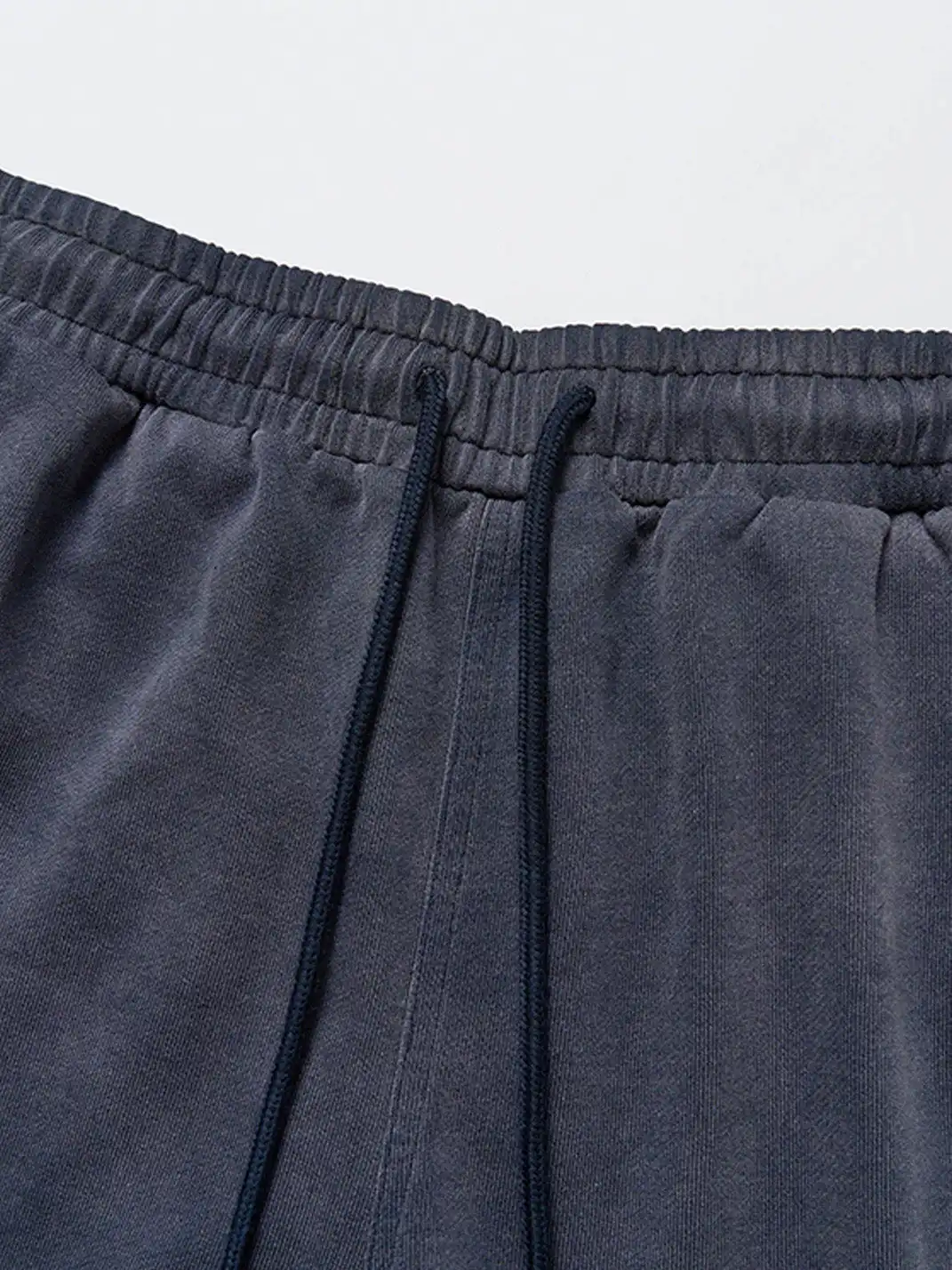 SGW | Distressed Pleated Drawstring Baggy Pants