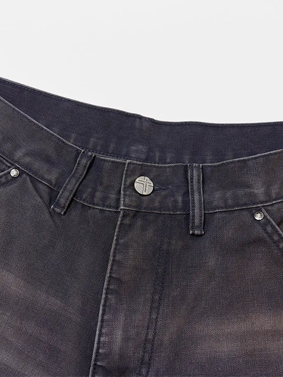 SGW | Distressed Double-Knee Splatter Jeans