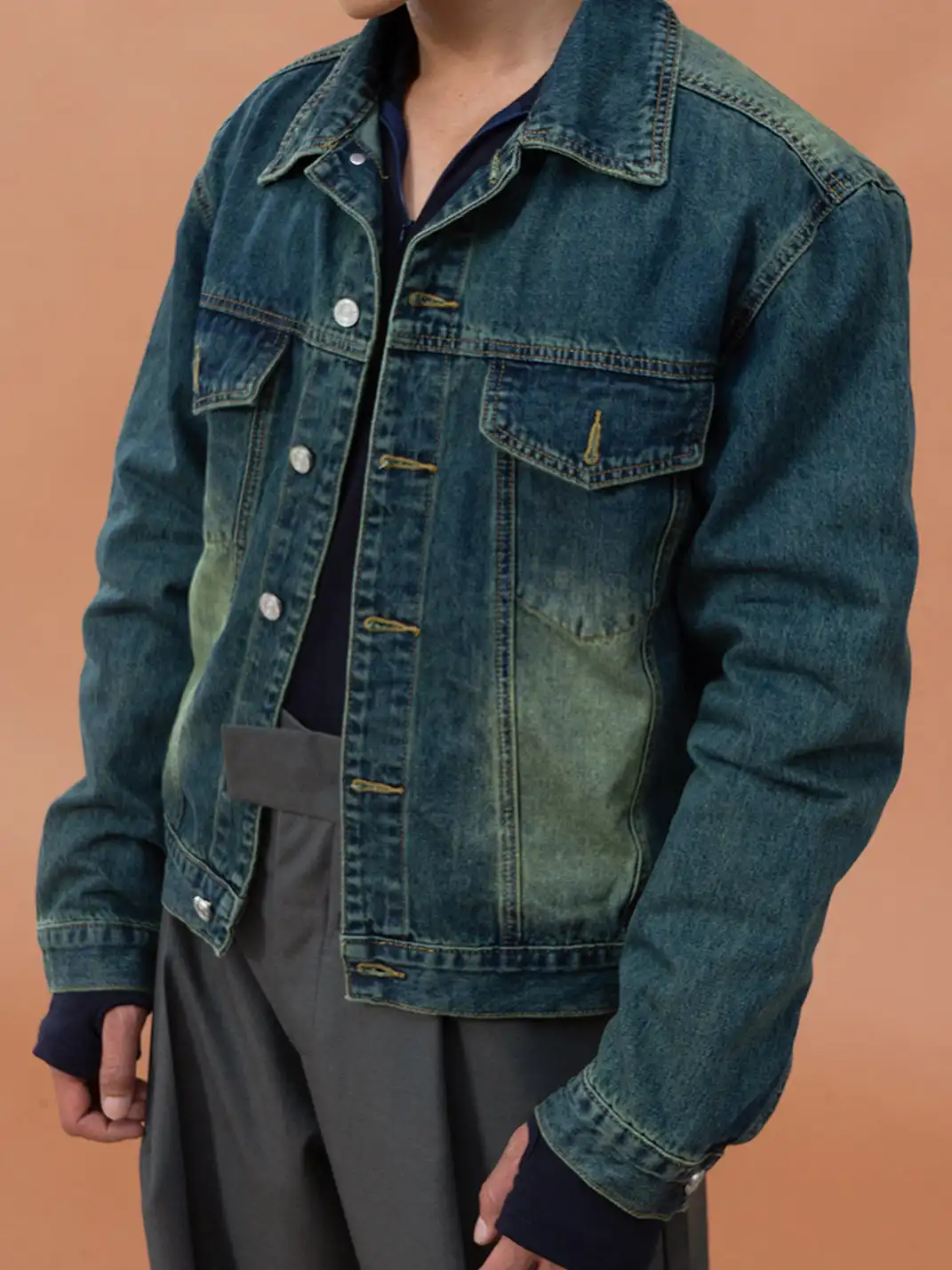 CLP | Distressed Vintage Denim Jacket
