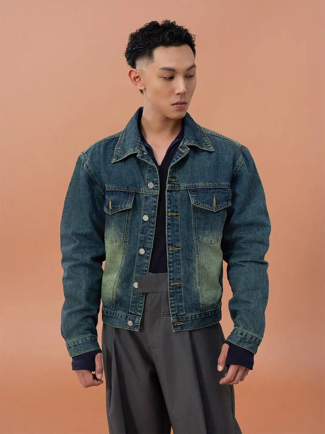 CLP | Distressed Vintage Denim Jacket