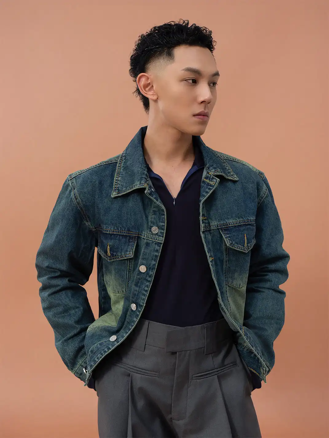 CLP | Distressed Vintage Denim Jacket