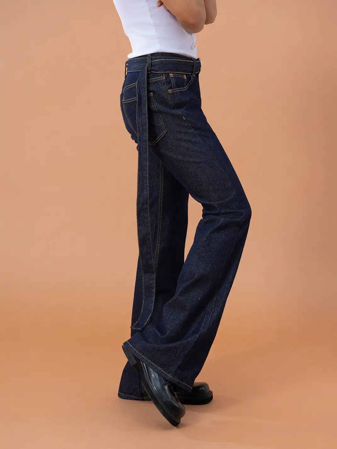 CLP | Vintage Belted Flared Pants