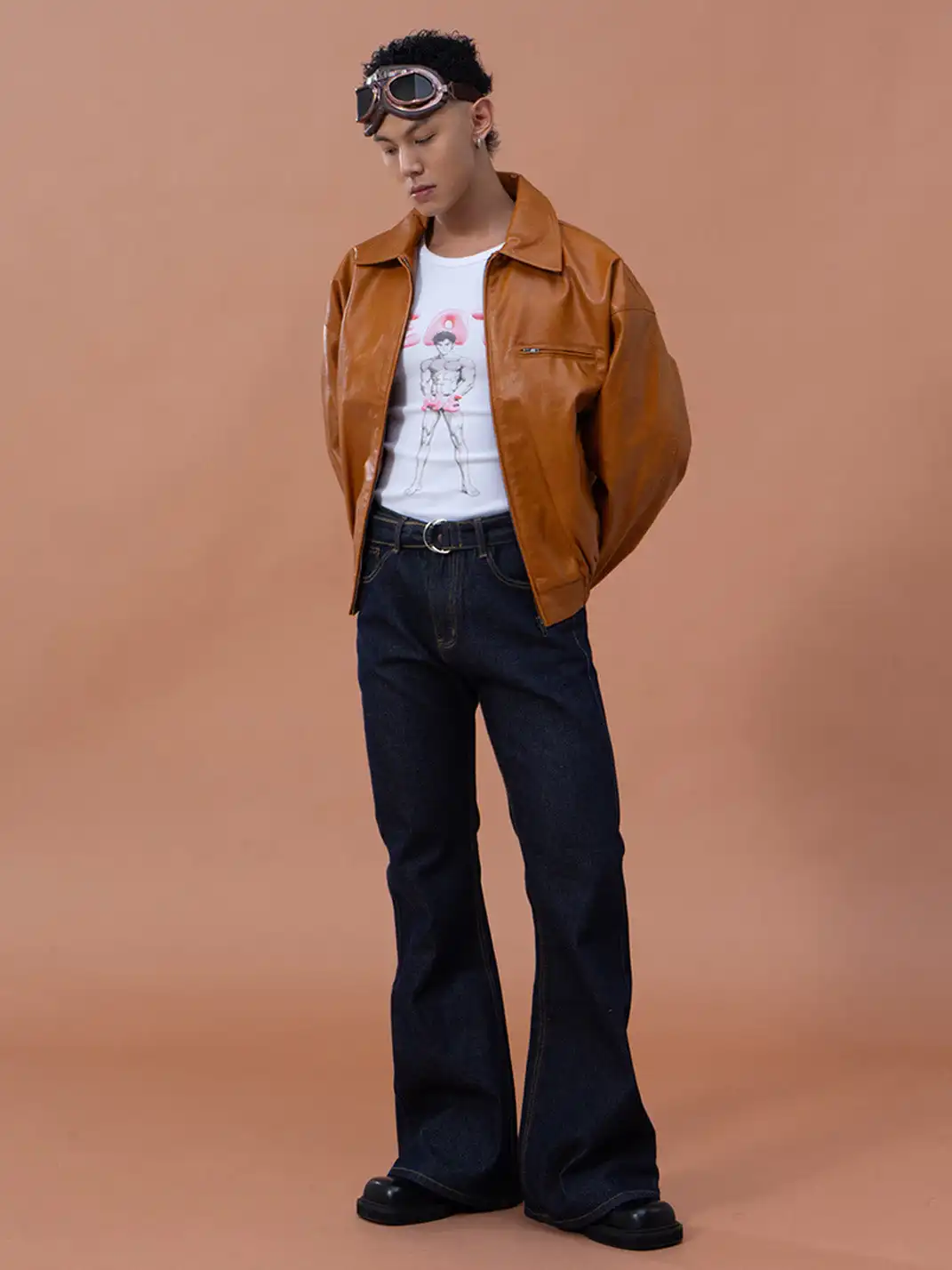 CLP | Vintage Belted Flared Pants