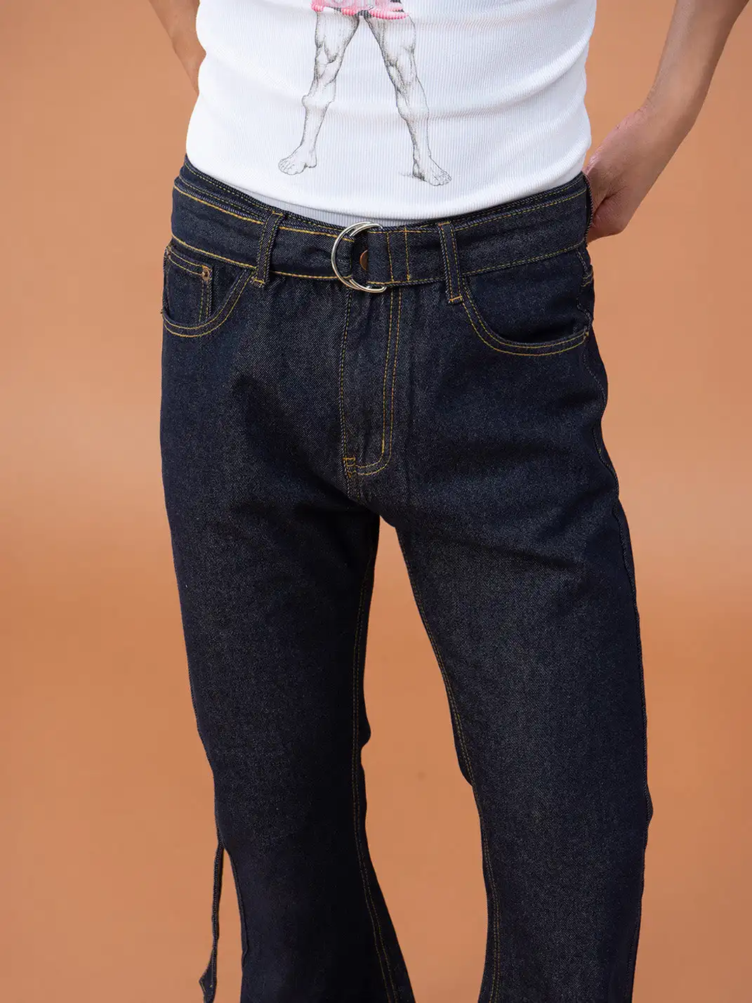 CLP | Vintage Belted Flared Pants