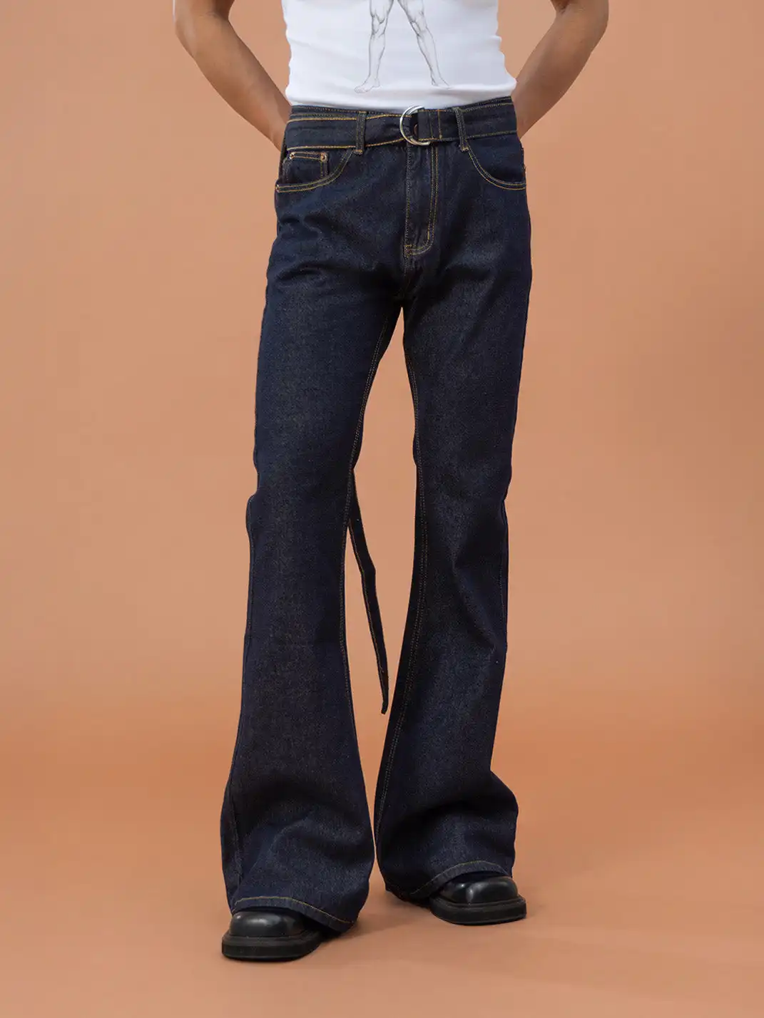 CLP | Vintage Belted Flared Pants