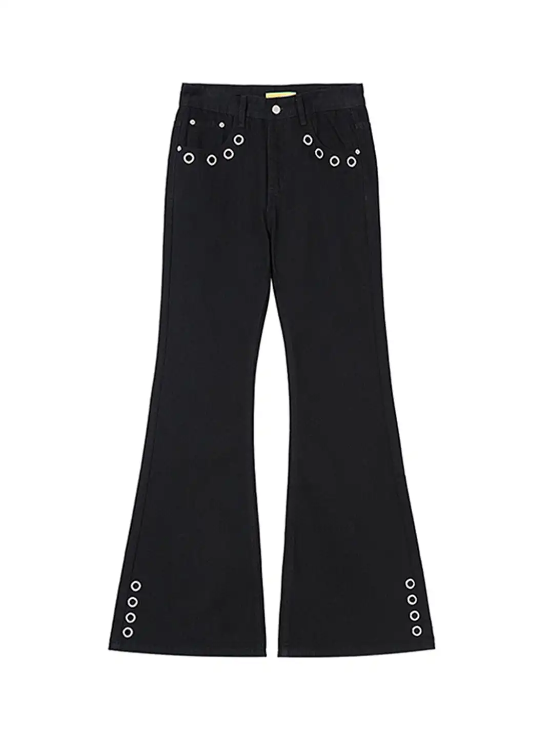 CLP | Metal Ring Design Slim-Fit Denim Pants
