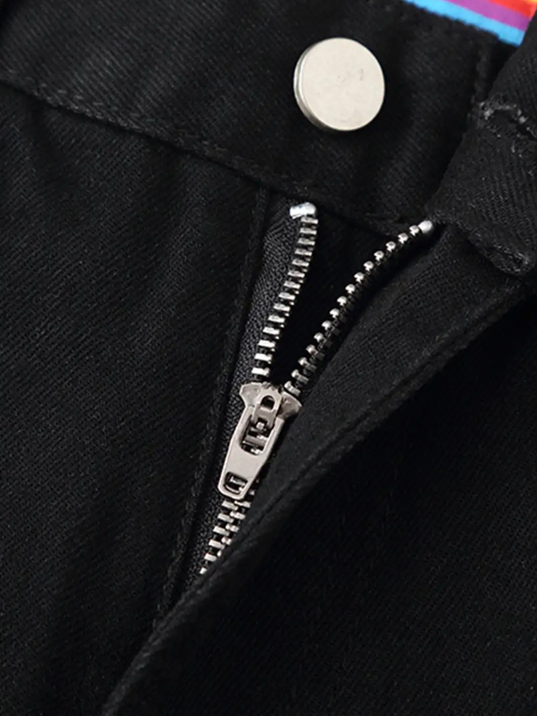 CLP | Metal Ring Design Slim-Fit Denim Pants