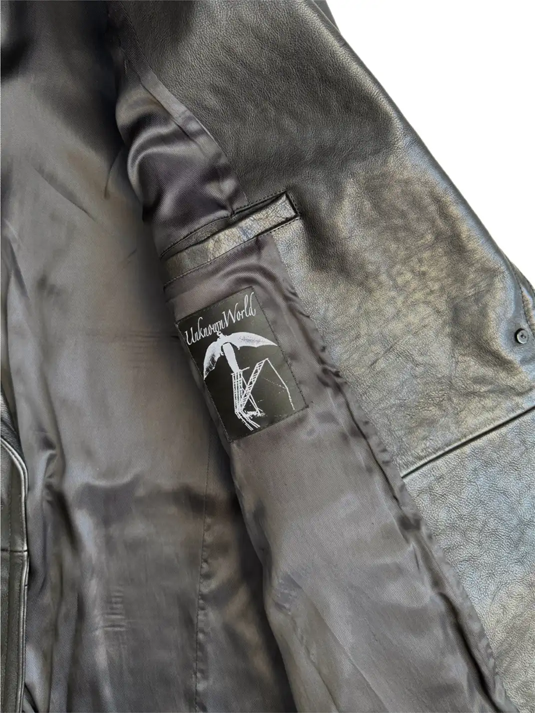 UNKNOWNWORLD | Vegetable-Tanned Horsehide Coat