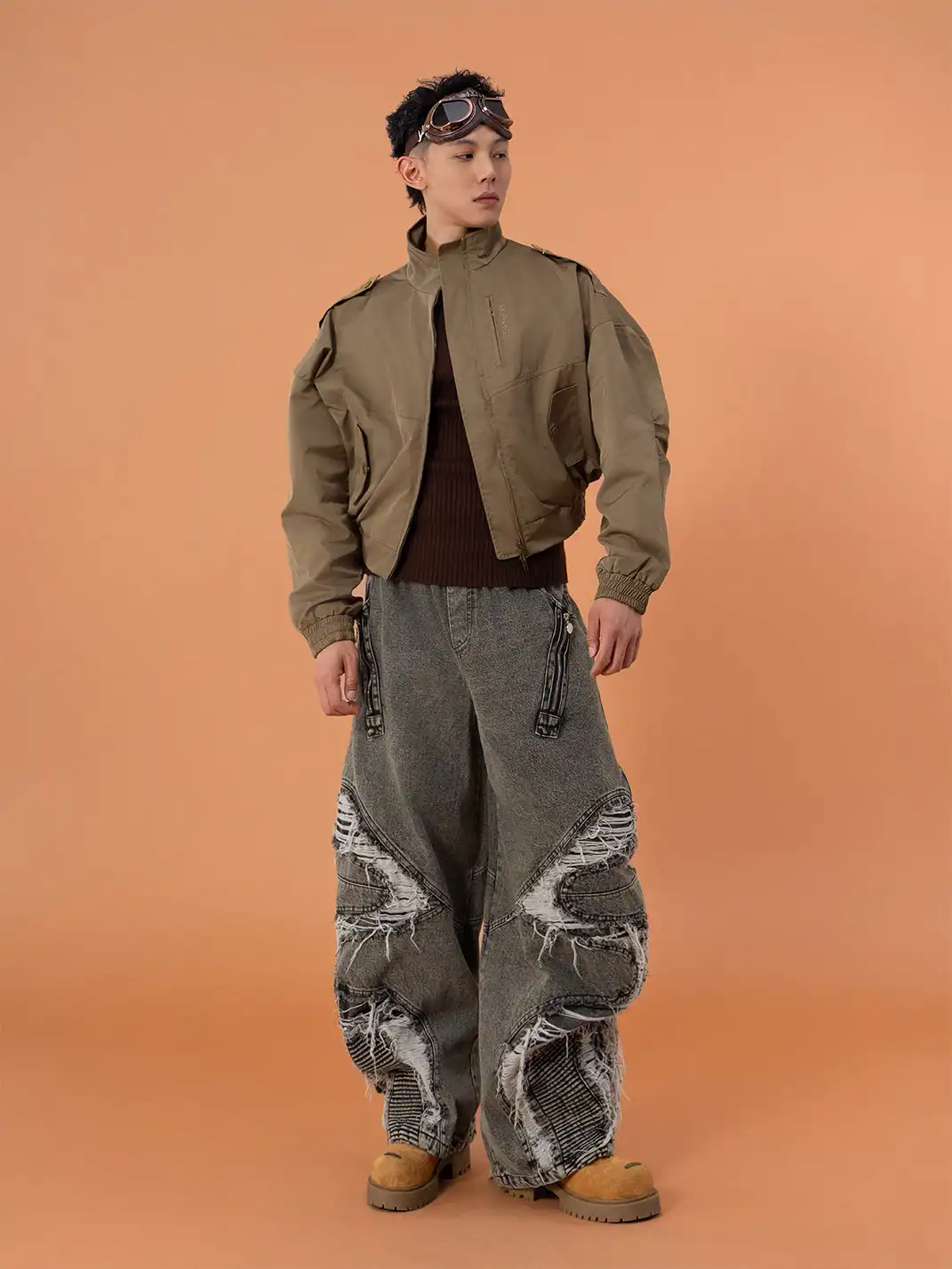 CLP | Cargo Waist-Tie Flight Jacket