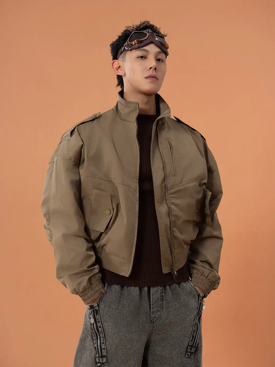 CLP | Cargo Waist-Tie Flight Jacket
