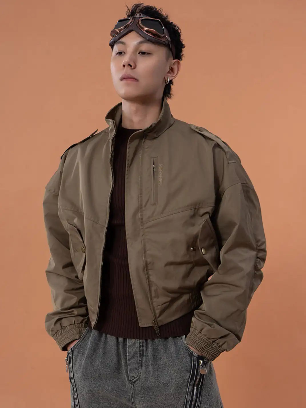 CLP | Cargo Waist-Tie Flight Jacket