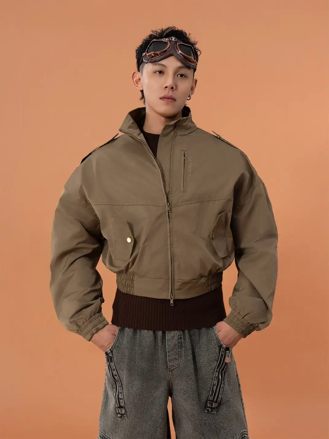 CLP | Cargo Waist-Tie Flight Jacket
