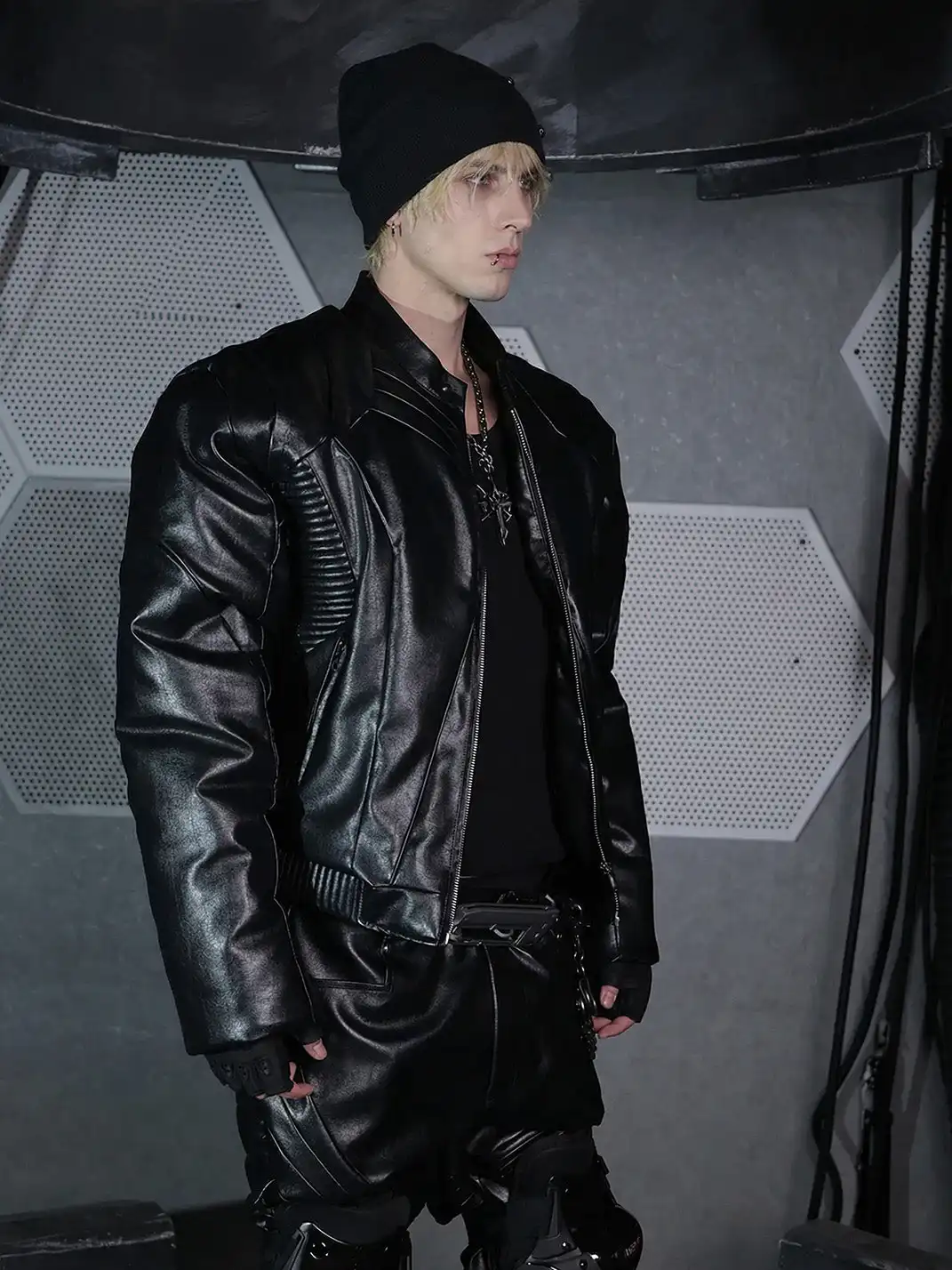 SSIN7 | Armored Panel Bomber Jacket