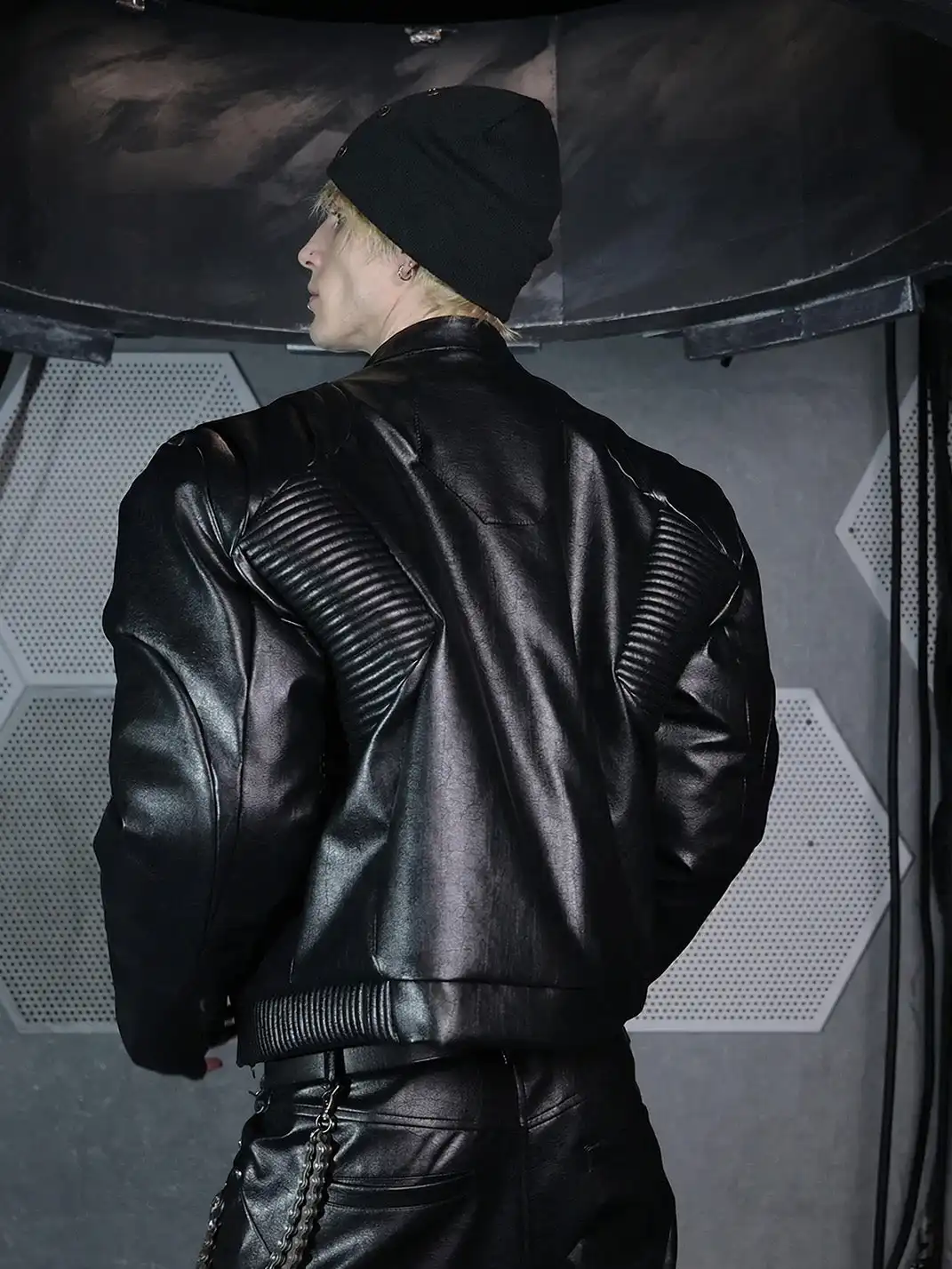 SSIN7 | Armored Panel Bomber Jacket