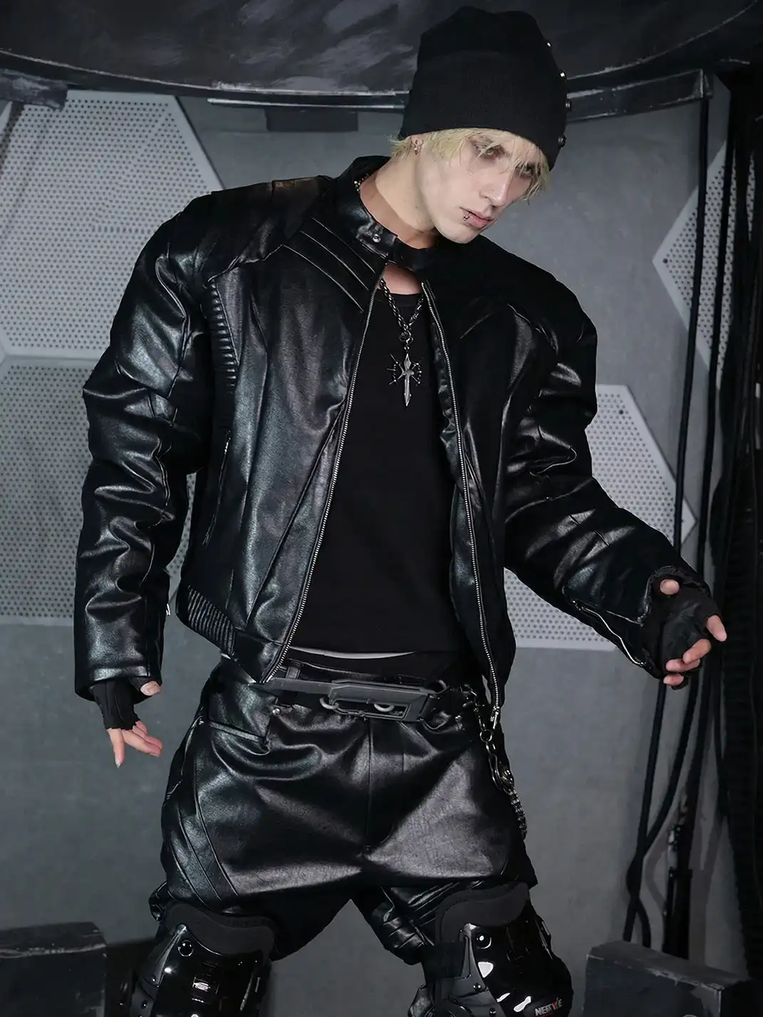 SSIN7 | Armored Panel Bomber Jacket