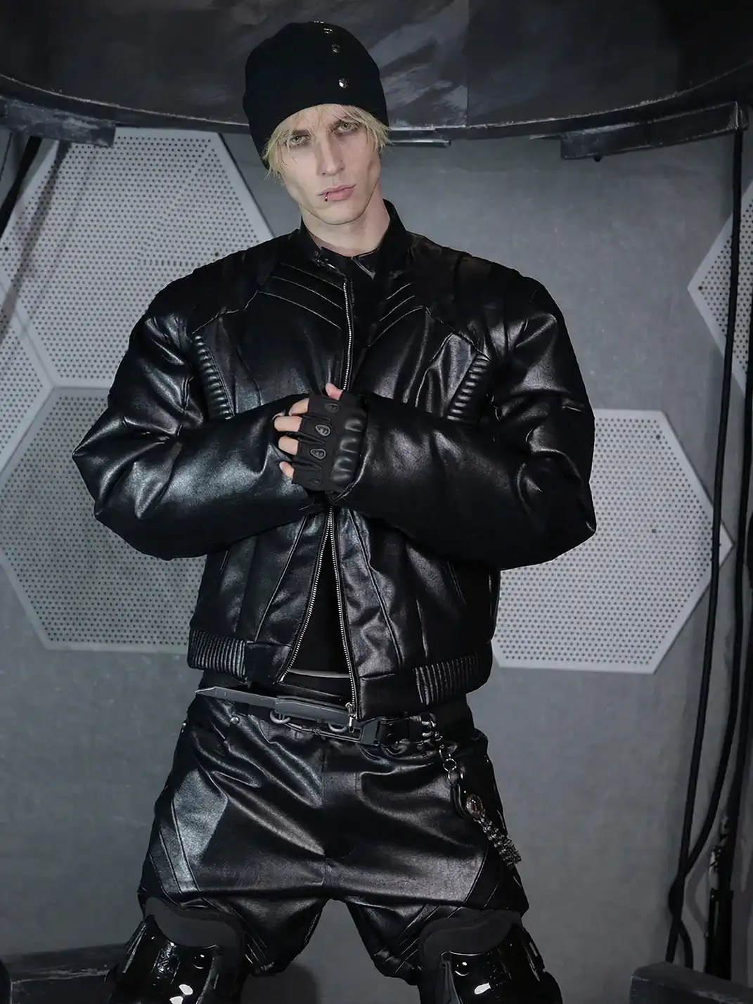 SSIN7 | Armored Panel Bomber Jacket