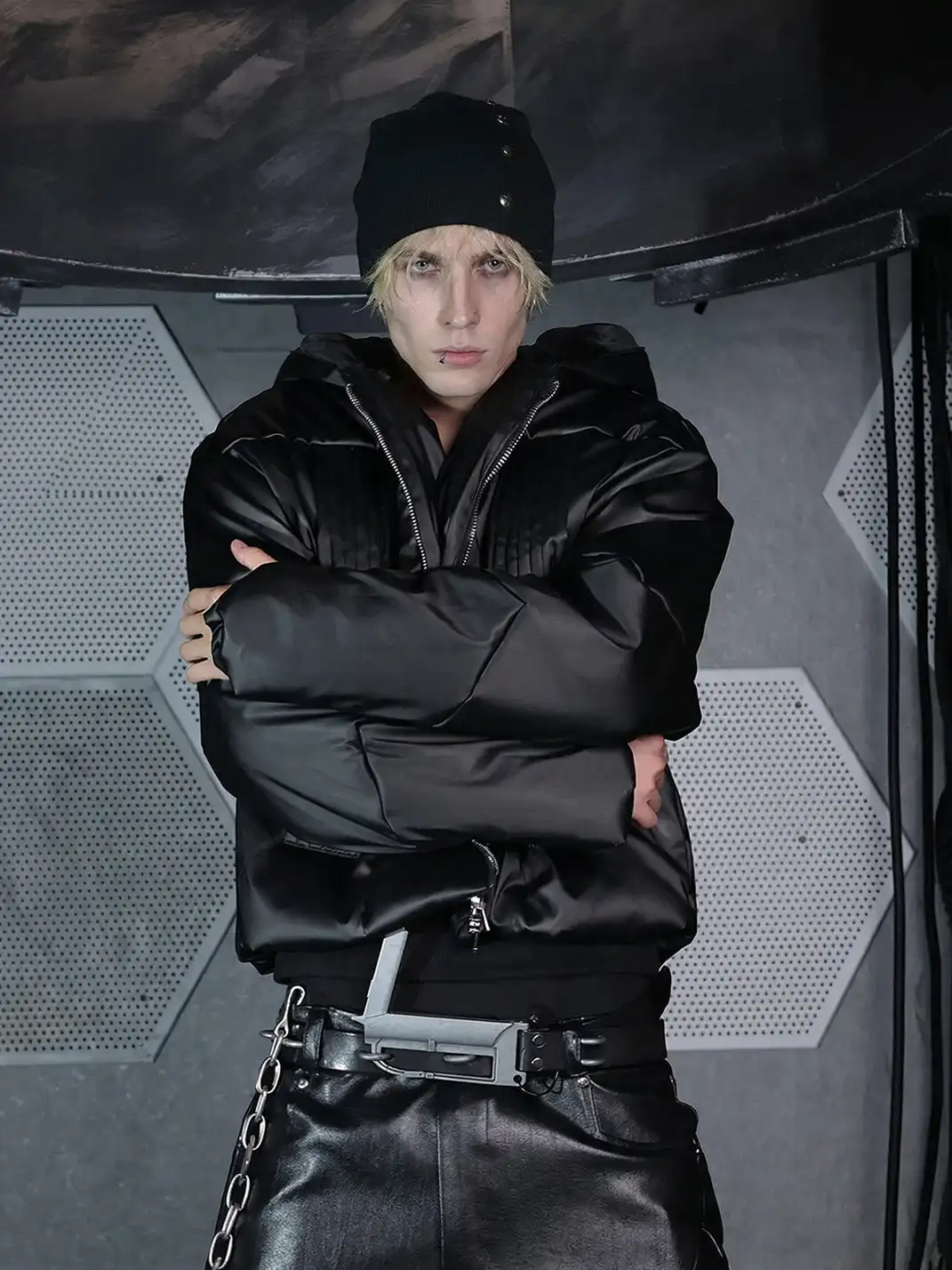 SSIN7 | Tactical Padded Armor Hooded Jacket