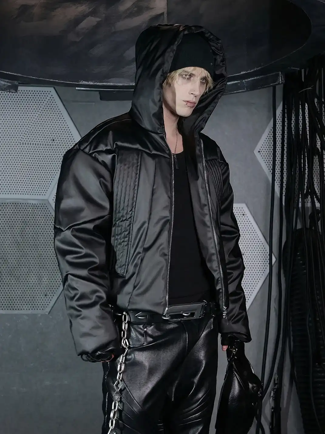 SSIN7 | Tactical Padded Armor Hooded Jacket