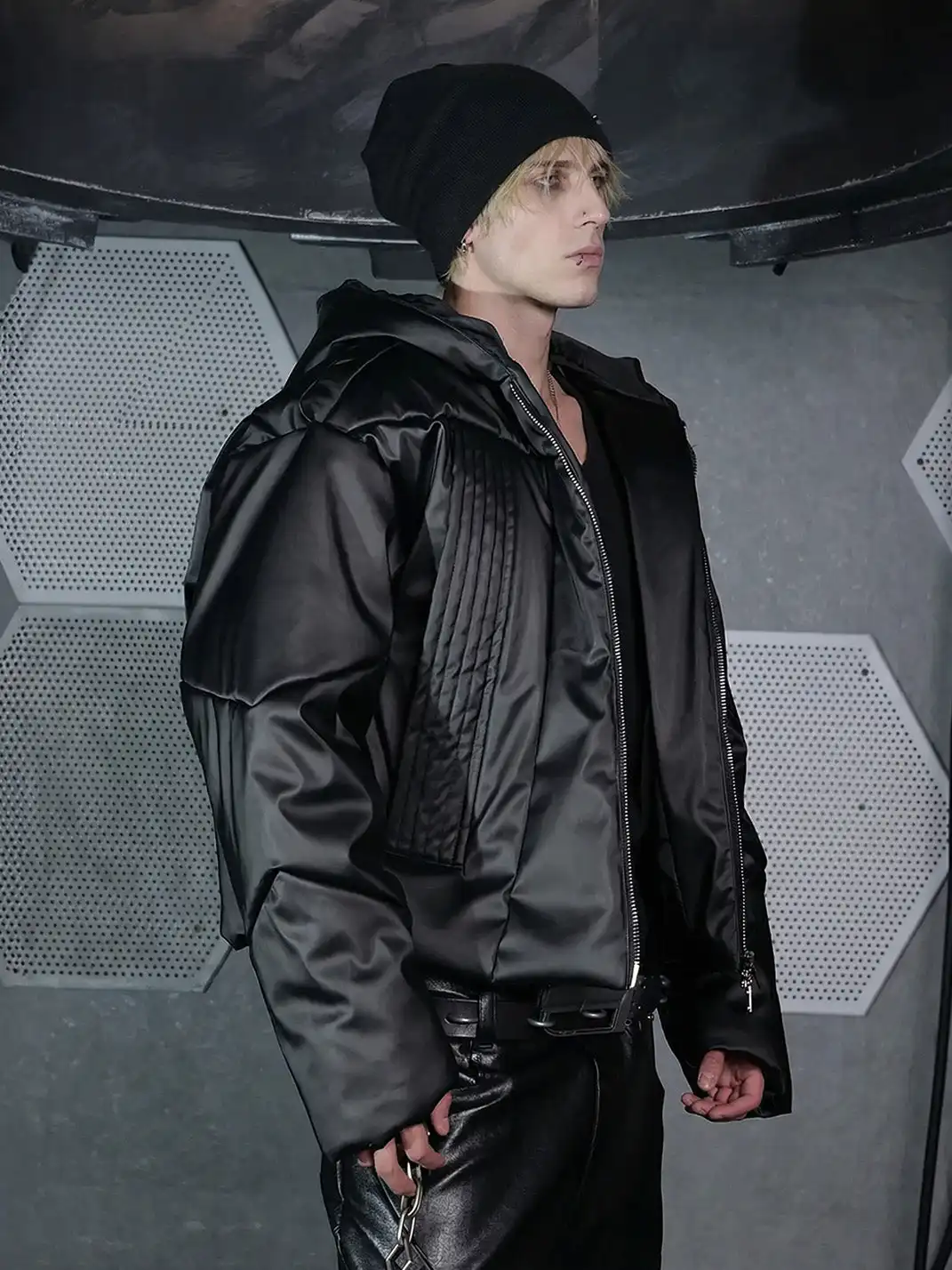 SSIN7 | Tactical Padded Armor Hooded Jacket