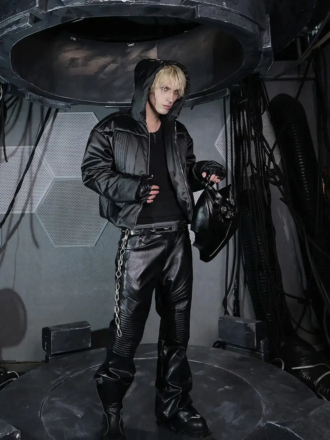 SSIN7 | Tactical Padded Armor Hooded Jacket