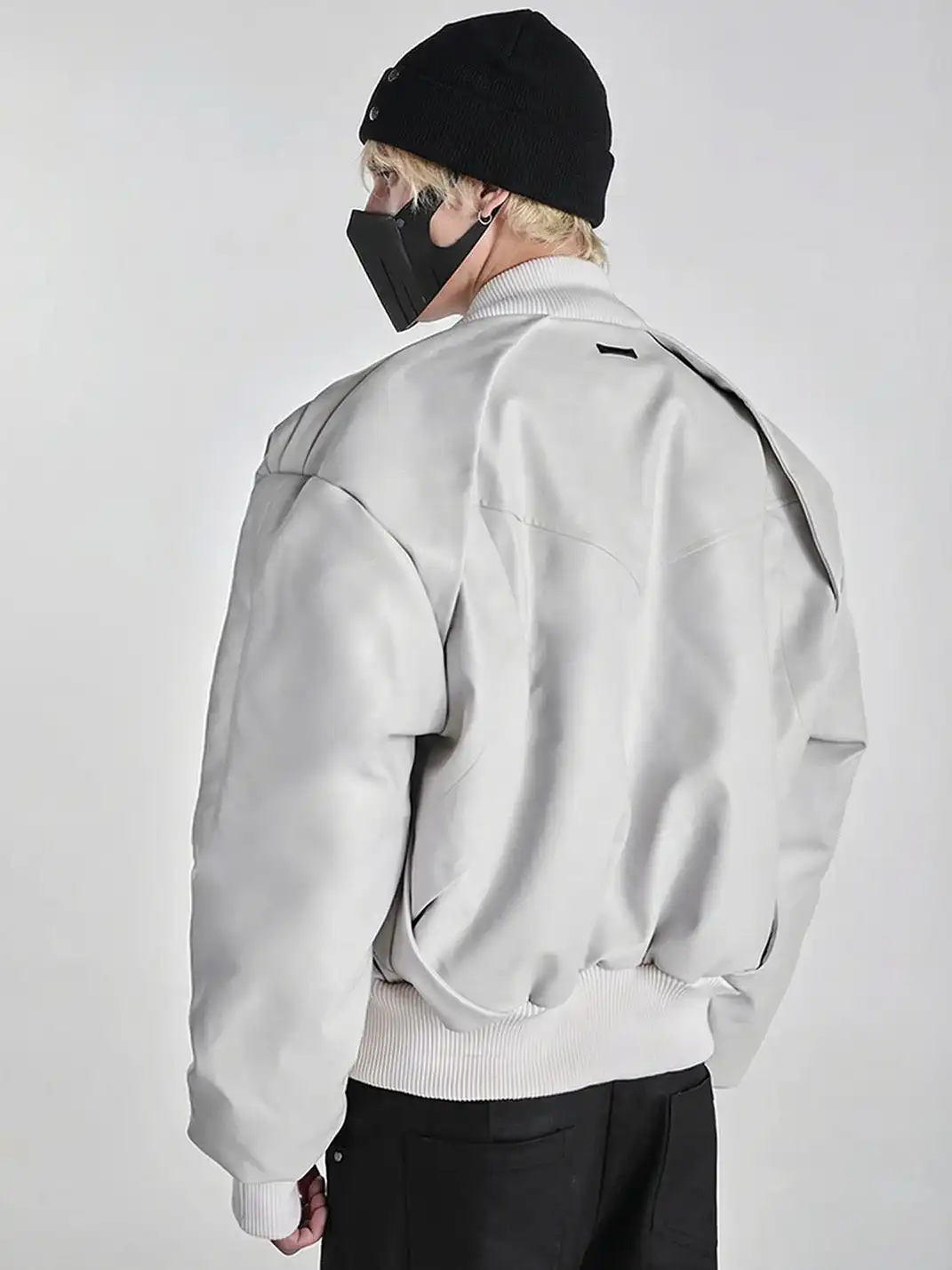SSIN7 | Textured Silhouette Cotton Coat