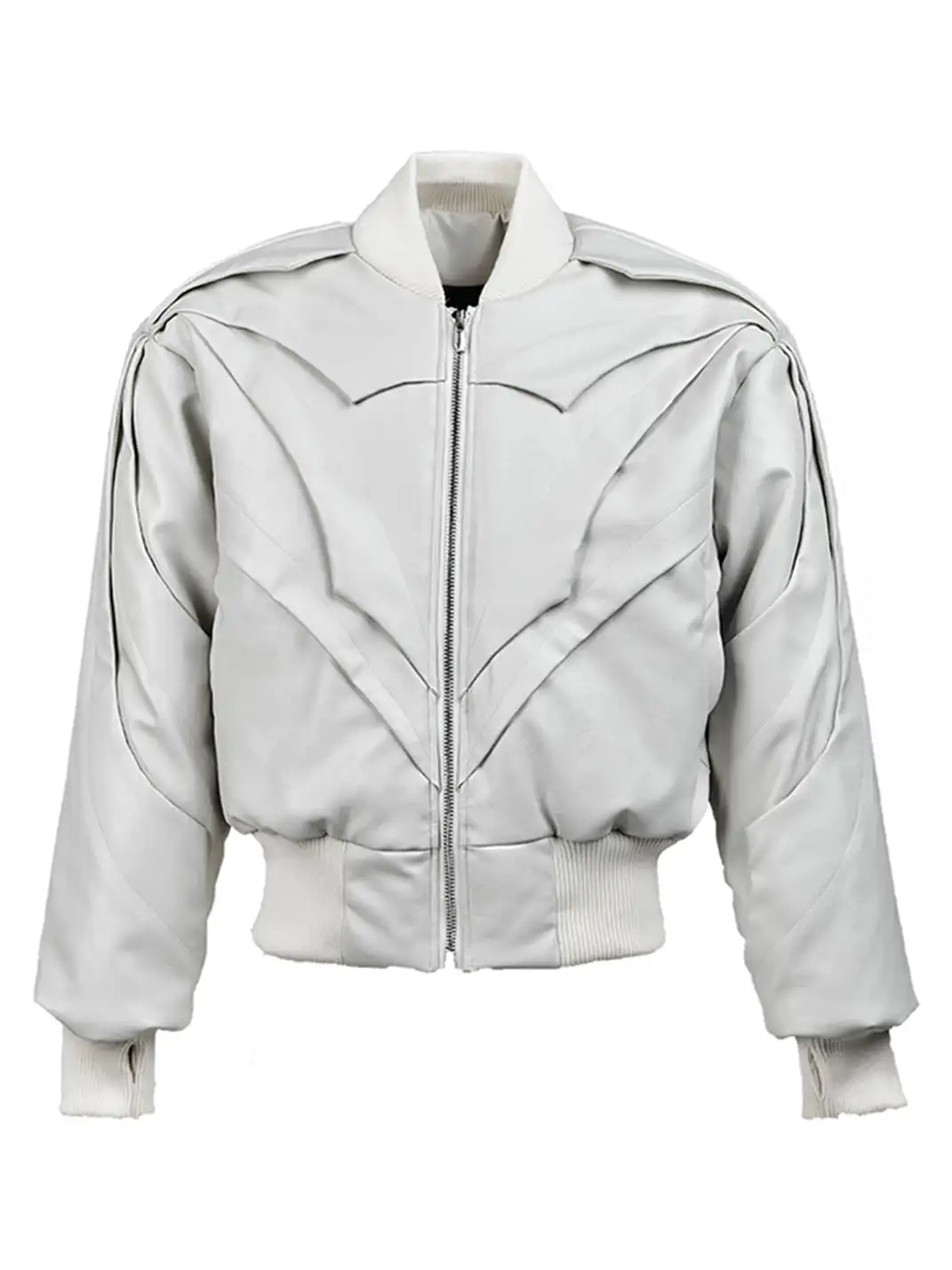 SSIN7 | Textured Silhouette Cotton Coat