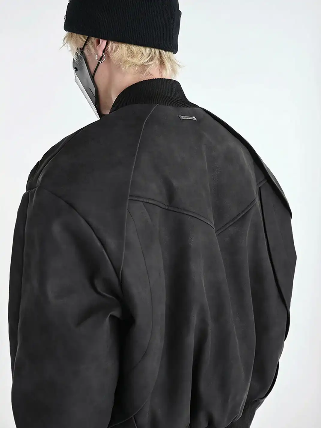 SSIN7 | Textured Silhouette Cotton Coat