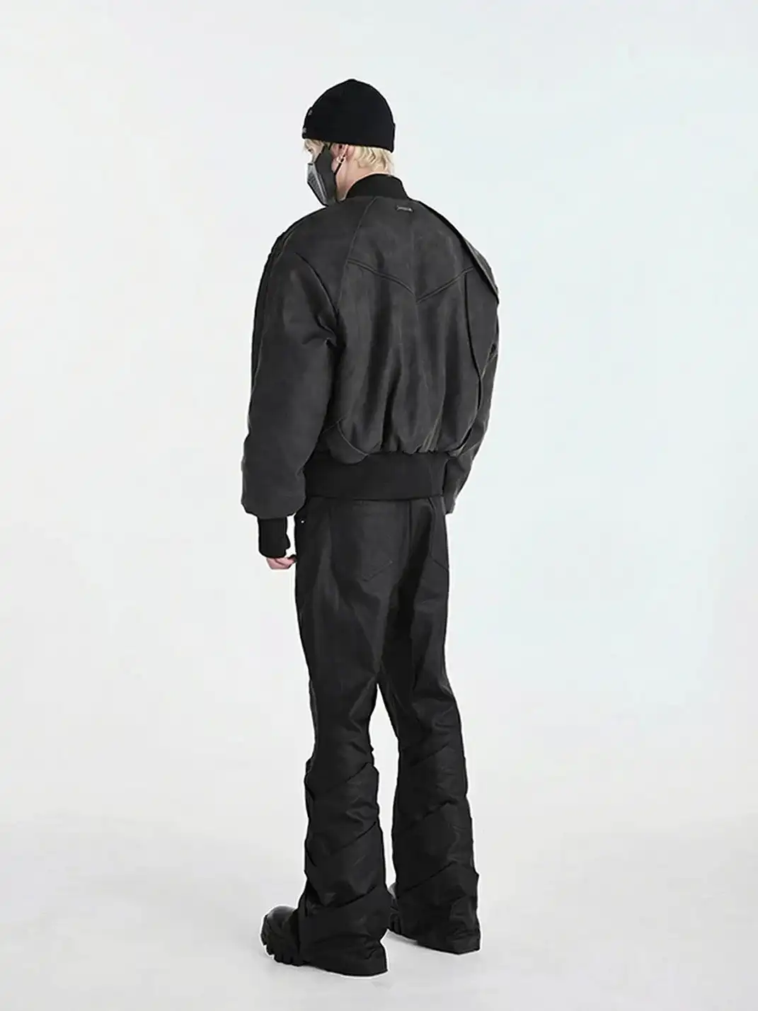 SSIN7 | Textured Silhouette Cotton Coat