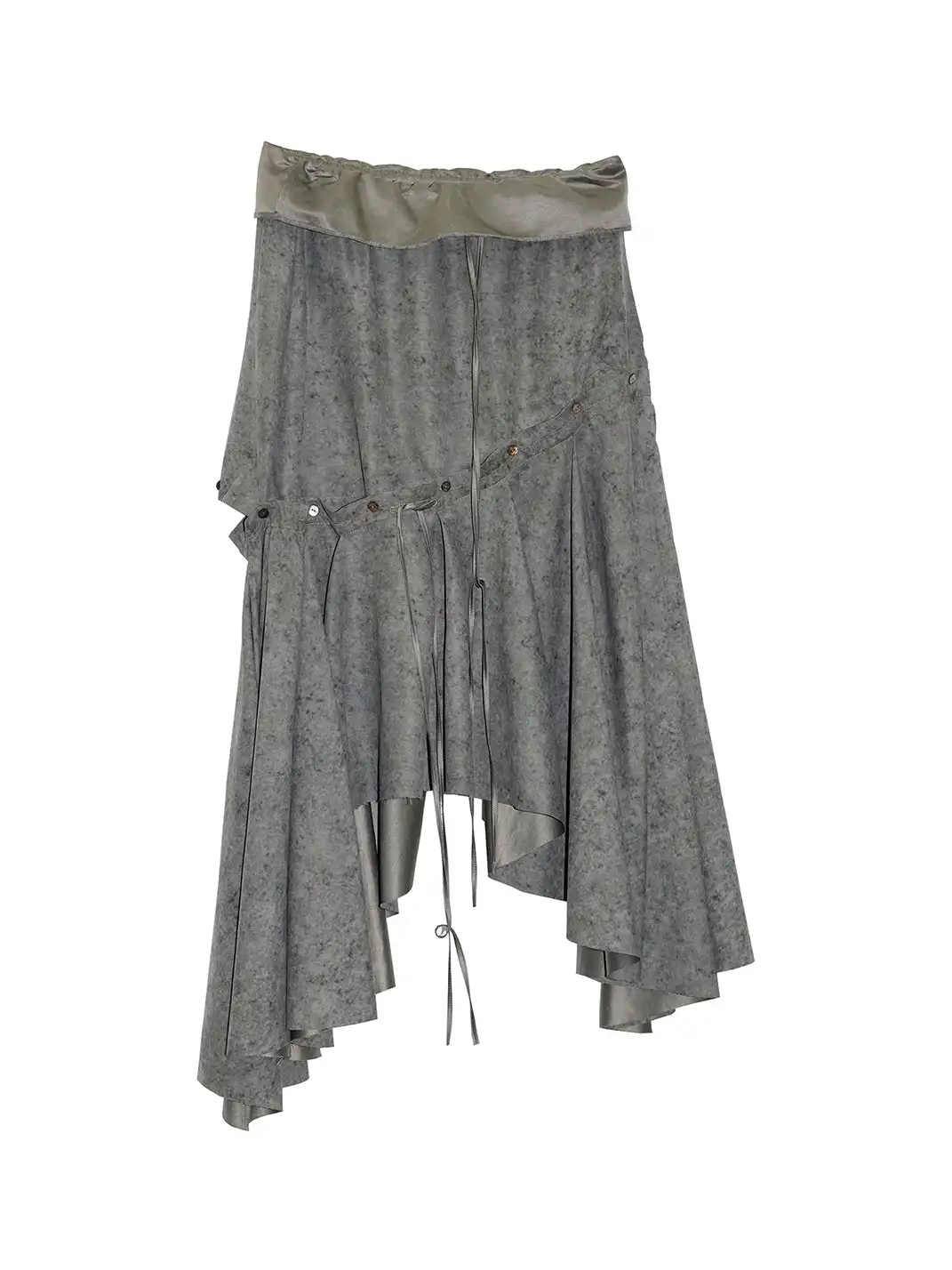 Jnylon Studios | Irregular Flared Skirt