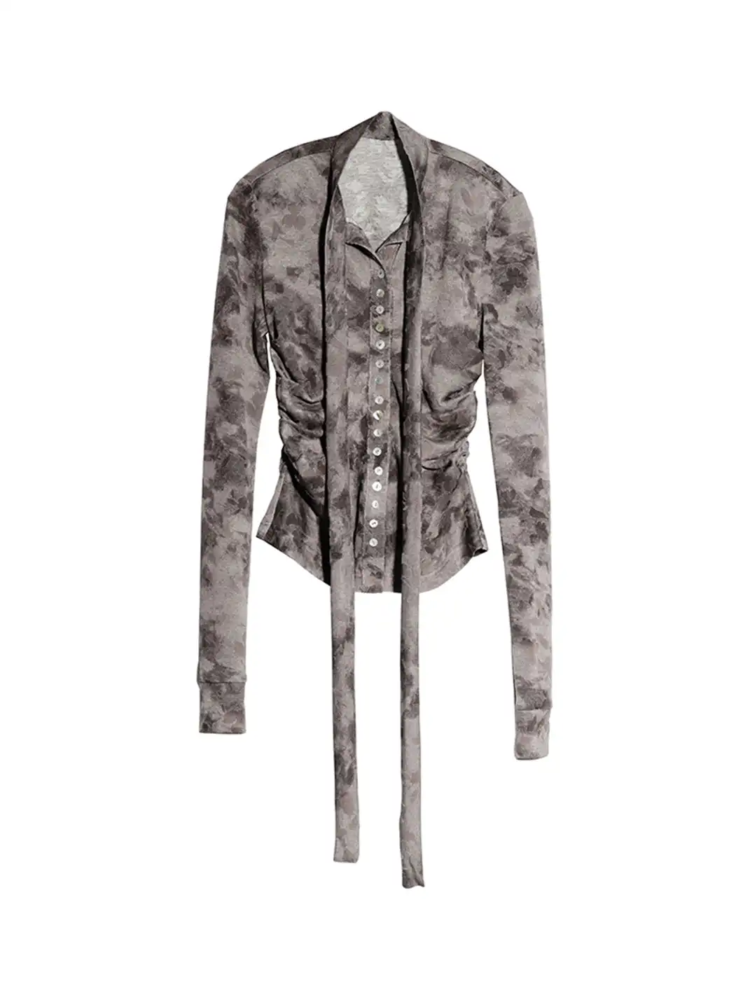 Jnylon Studios | Flocked Print Distressed Base Layer