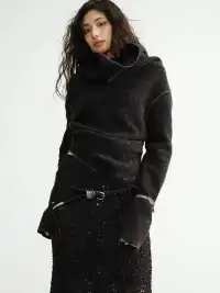 Jnylon Studios | Woolen Short Jacket Top