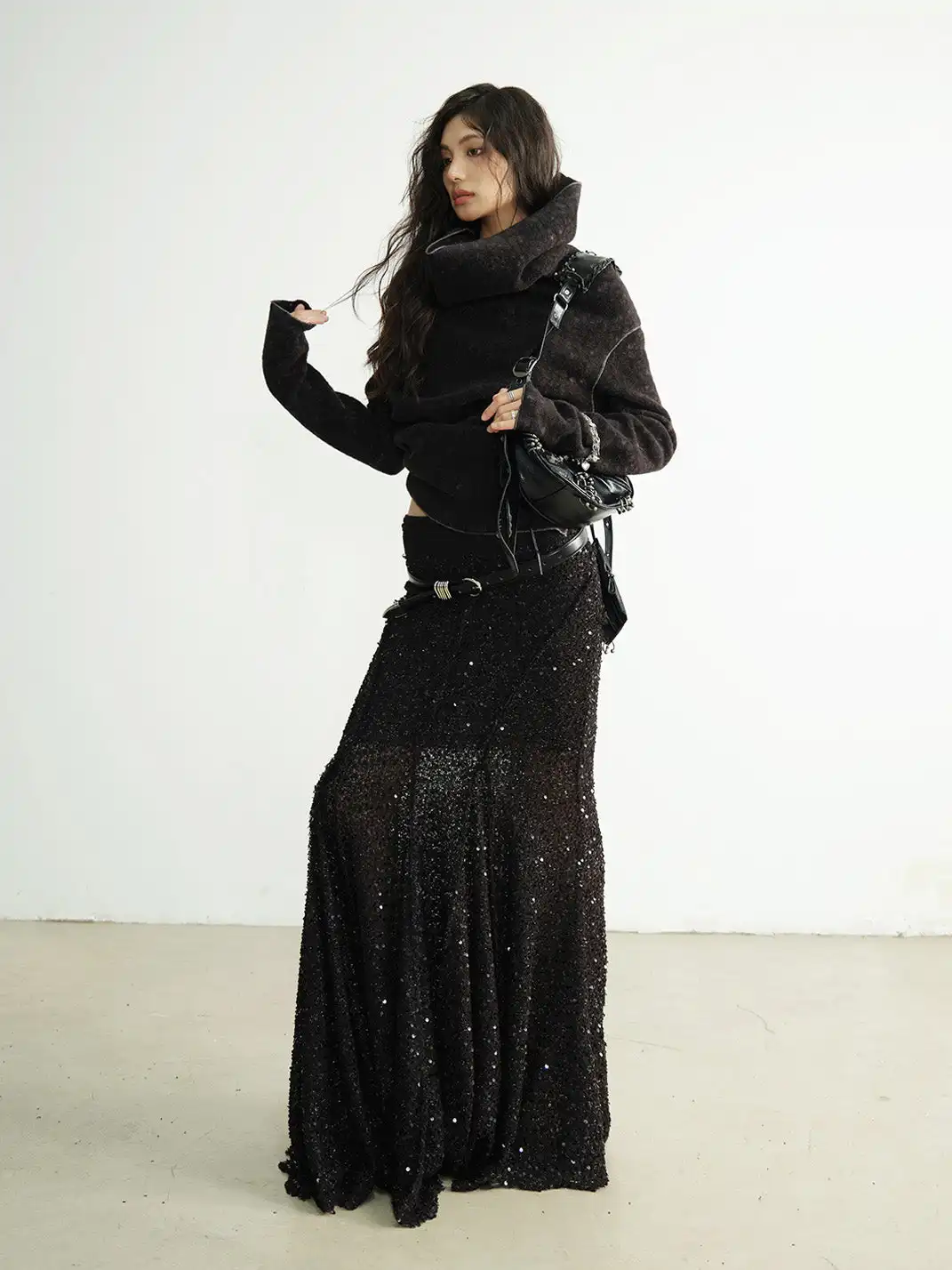 Jnylon Studios | Woolen Short Jacket Top