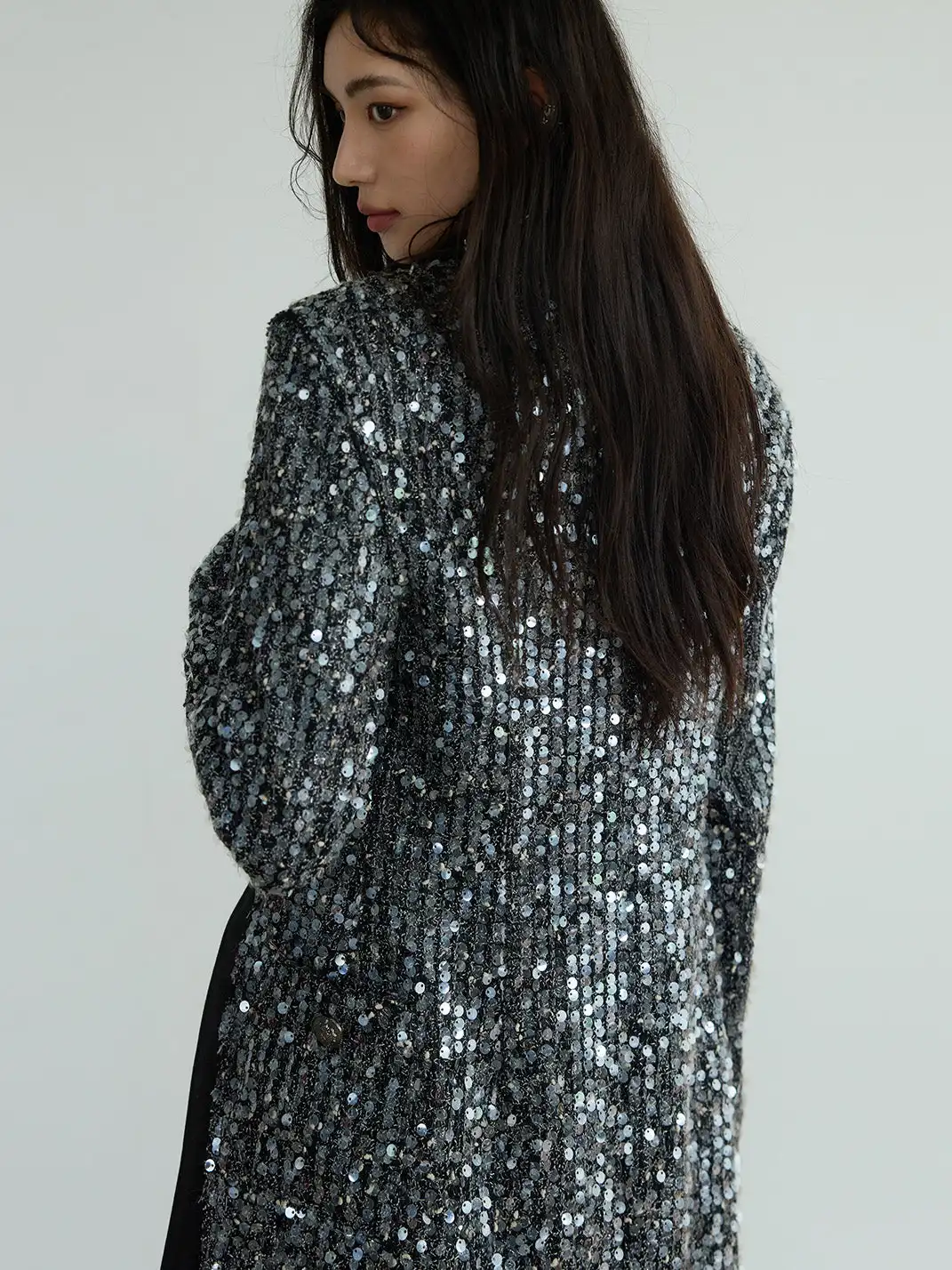 Jnylon Studios | Sequin Jacket Set