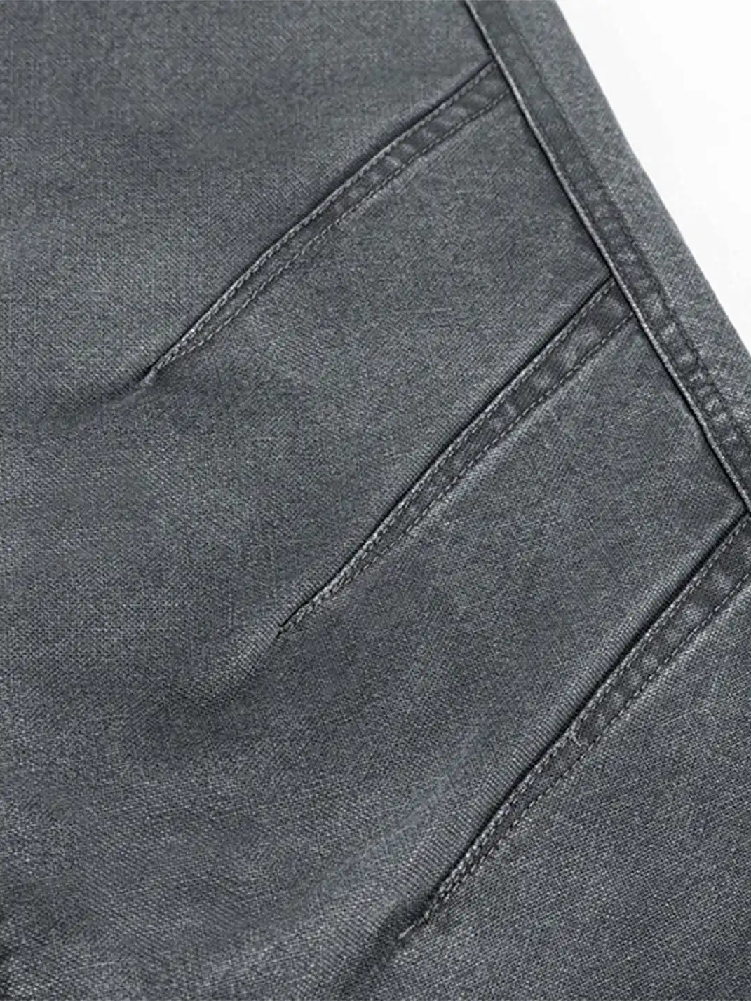 Esaias | Claw Washed Panel Straight-Leg Pants