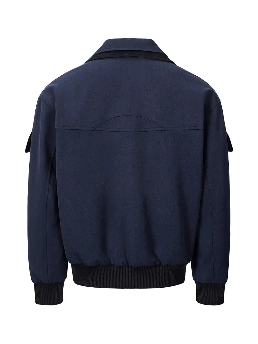 Esaias | Blended Patchwork Notch Collar Buttoned Suit Jacket